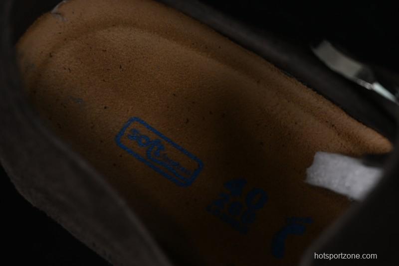 Birkenstock London BS Unisex Slip-On Casual Shoes with Soft Suede Leather and Lambswool Insole - BS