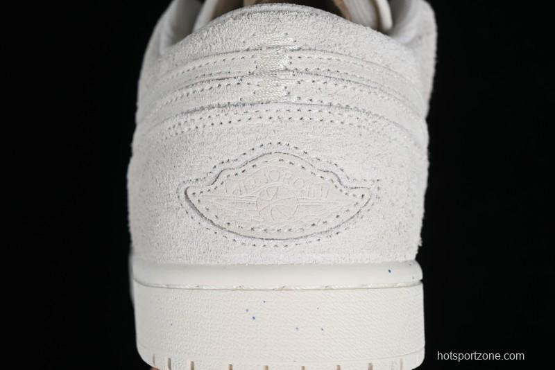 Nike Air Jordan 1 Low AJ1 Casual Sneakers in Earth Gray - FQ3055-100