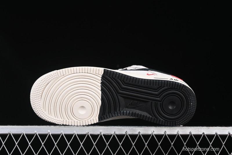 Nike Air Force 1 '07 Low Champion Collaboration Triple Swoosh Low-Top Casual Sneakers - SJ6698-021