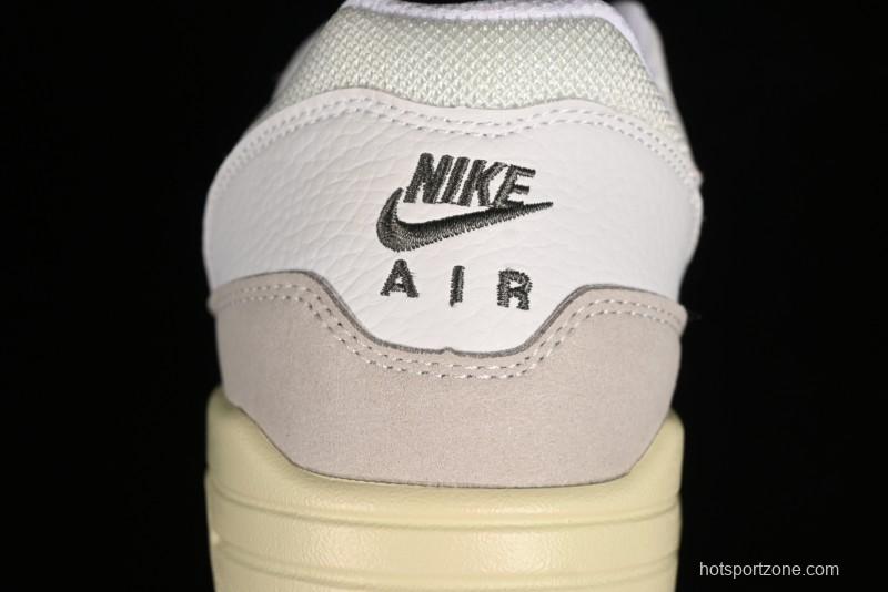 Nike Air Max 1 Retro Running Shoes with Half-Sole Air Cushion - HJ3498-007