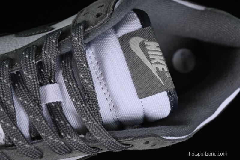 Nike Dunk Low SB Grey Gum Retro Skate Shoes with Suede Overlays - FV0389-100