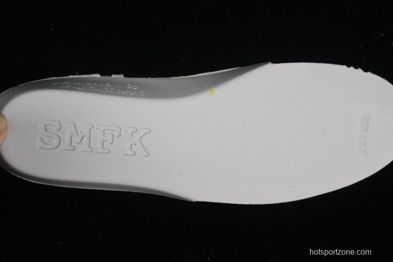 SMFK Comfortable Chunky Sole White Sneakers - T.D4