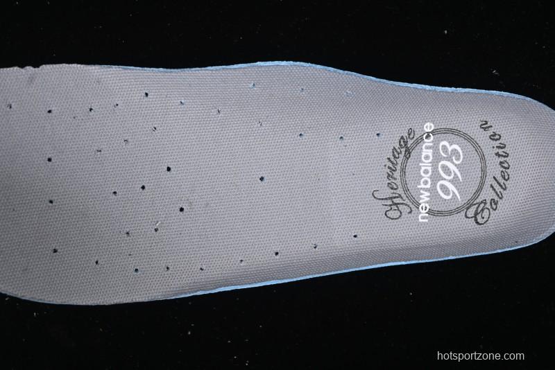 New Balance Made In USA M993 Series Classic Retro Casual Running Shoes - MR993BK