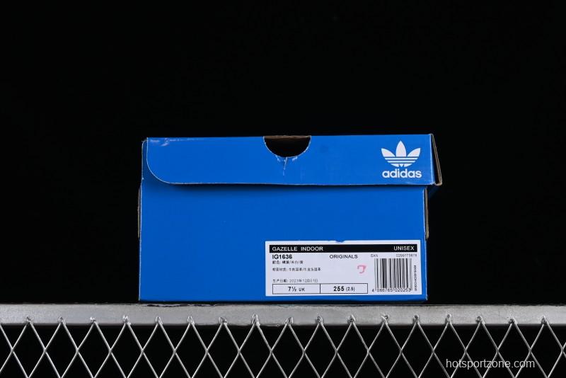 Adidas Originals Gazelle Indoor IG1636 Retro Casual Low-Top Sneakers with Non-Slip and Wear-Resistant Sole
