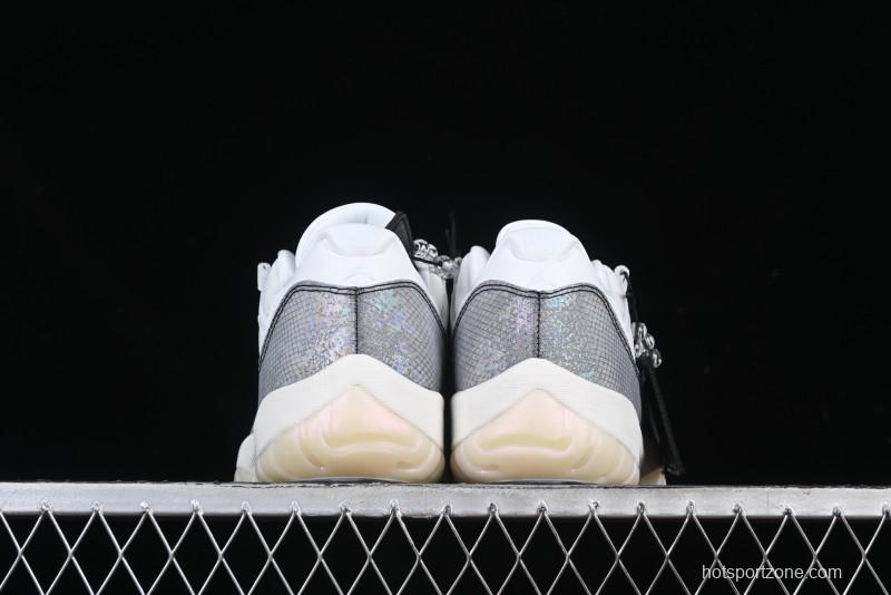 Nike Air Jordan 11 Low CNY Snake Year Limited Edition Tear-Away Basketball Shoes - HQ7000-001