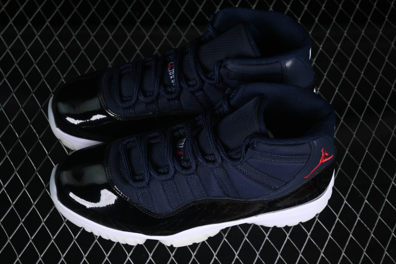 Nike Air Jordan 11 Retro High Navy Blue Basketball Shoes - CT8012-406