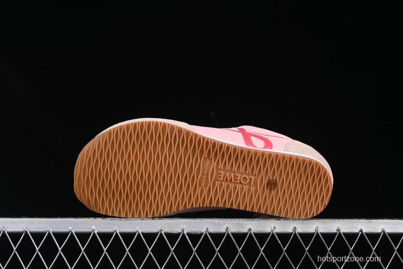 Loewe Ballet Runner 2.0 Sneakers Retro Style Lightweight Casual Sports Shoes - Pink Rose