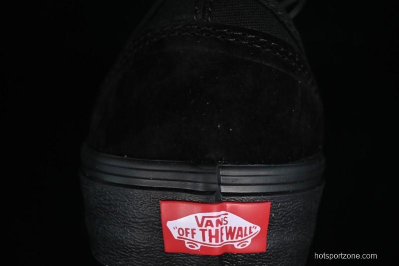 Vans Style 36 SF All Black Skate Shoes with Killer Whale Half-Toe Cap Design - VN0A3MVLB8C