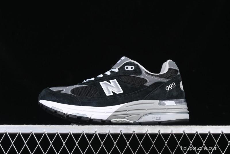 New Balance Made In USA M993 Series Classic Retro Casual Running Shoes - MR993BK