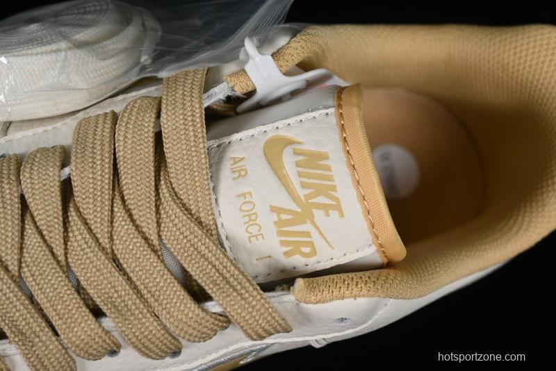 Nike Nocta x Nike Air Force 1 '07 Low Casual Sneakers with Reflective Details and Full-Length Air Cushion - NO0224-028