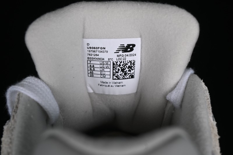Joe Freshgoods x New Balance 9060 Retro Casual Running Sneakers with ABZORB Cushioning - U9060FGN