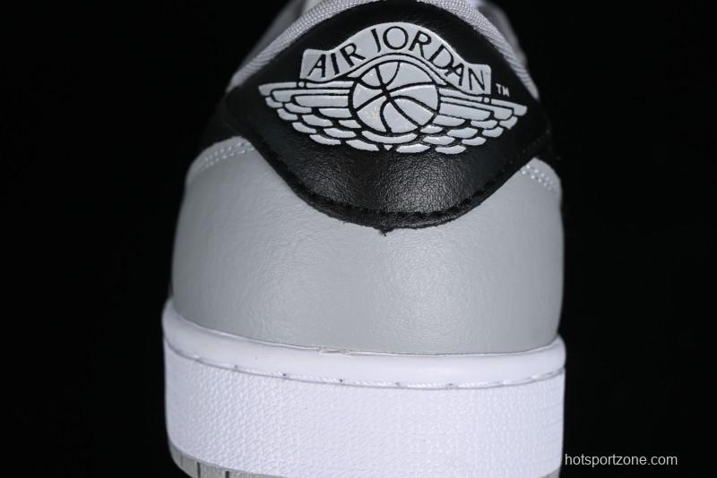 Nike Air Jordan 1 Low AJ1 Grey Black Low Top Casual Sneakers - CZ0790-110