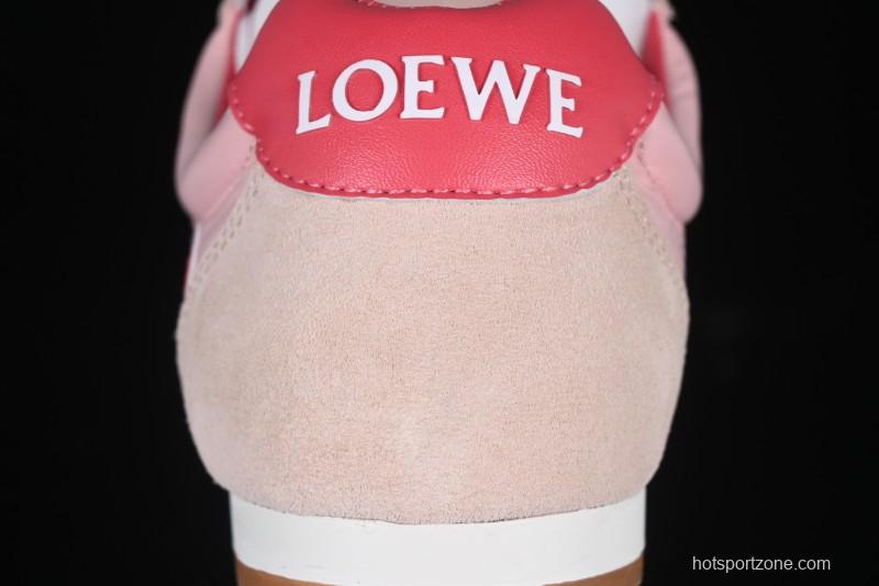 Loewe Ballet Runner 2.0 Sneakers Retro Style Lightweight Casual Sports Shoes - Pink Rose