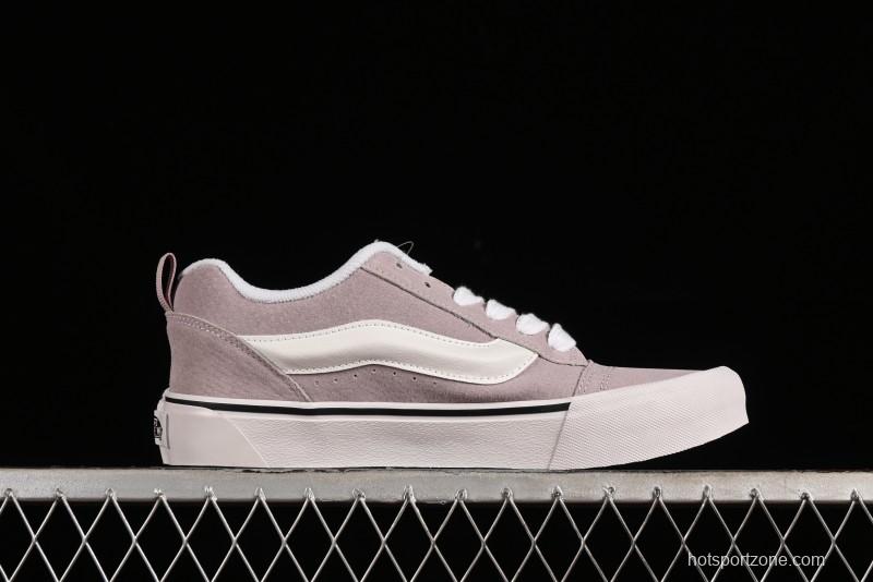 Vans Classics Knu Skool Retro Chunky Tongue Sneakers with Enlarged Toe and Breathable Mesh - VN000CRP0L08