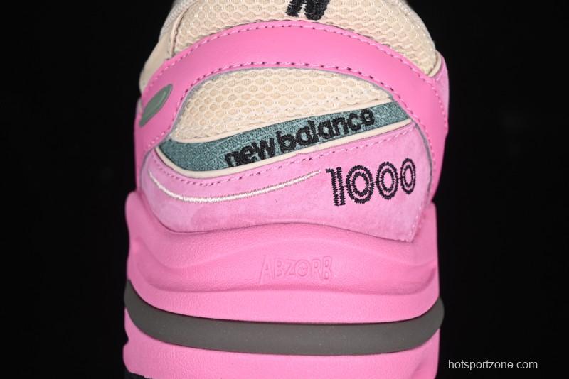 New Balance 1000 Series Retro Dad Style Low-Top Casual Running Shoes - M1000MC