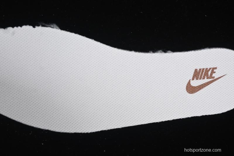 Nike Travis Scott x Fragment Design x Air Jordan 1 Low OG SP AJ1 Mocha Gold Low-top Casual Sneakers - DM7866-040