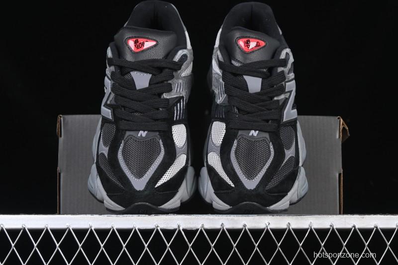 New Balance 9060 Retro Casual Running Shoes with ABZORB Cushioning Technology - U9060BLK