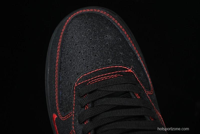 Nike Air Force 1 '07 Low Casual Sneakers in Heartbeat Orange with Full-Length Air Cushion - DF0188-015