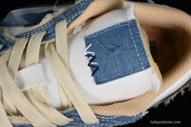 Nike Air Jordan 1 Low SE "WRMK" AJ1 Sashiko Stitch Low-Top Casual Sneakers - FN7670-493