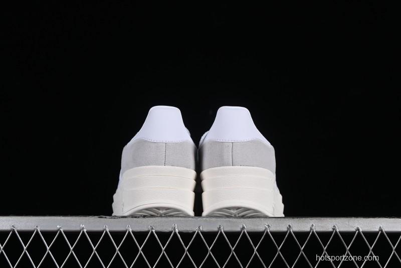 Adidas Originals Gazelle Bold HQ6893 Low-Top Sneakers with Thick Sole for Casual Wear, Slip-Resistant and Durable