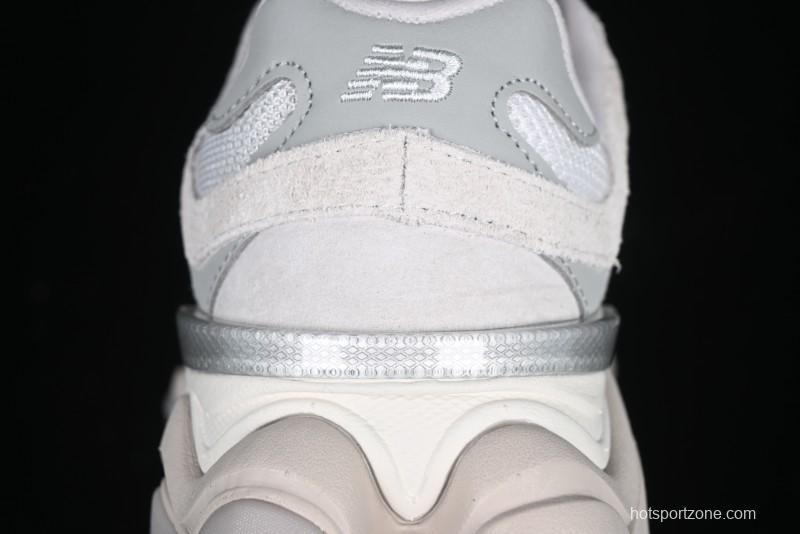 New Balance NB9060 Series Retro Casual Running Shoes with ABZORB Cushioning - U9060FGN