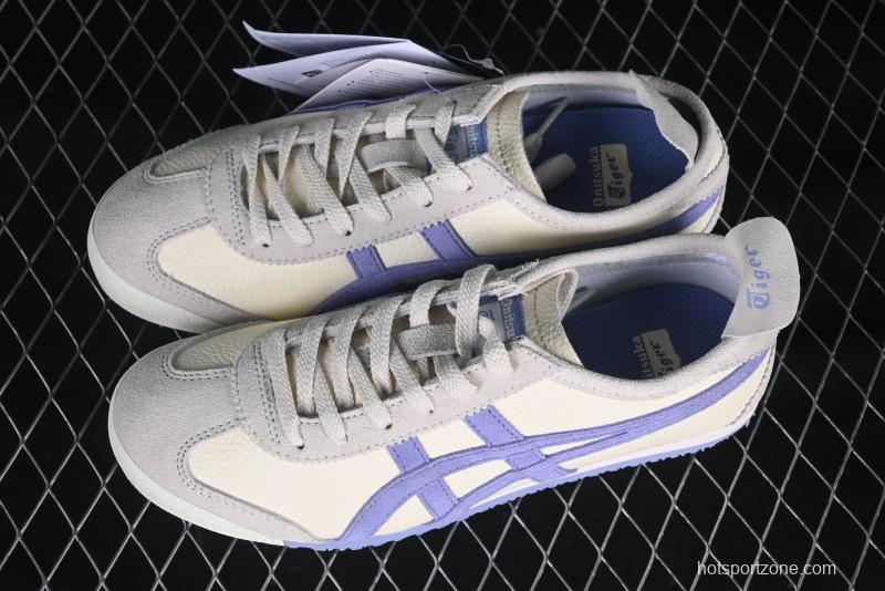 Onitsuka Tiger Mexico 66 Low-Top Leather Sneakers for Casual Running - 1183B391-102