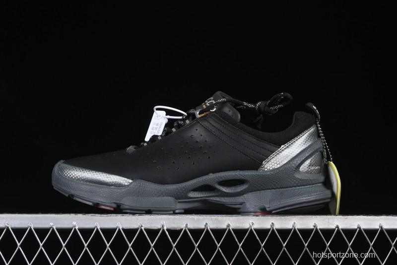 ECCO BIOM C Classic Genuine Leather Breathable Slip-Resistant Running Shoes - 09150451707