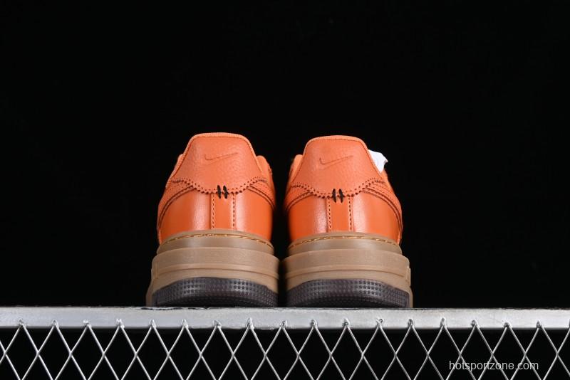 Nike Air Force 1 Low Luxe Casual Sneakers with Thick Sole and Waterproof Design - DM2451-800