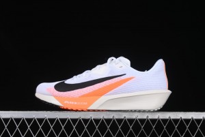 Nike Zoom Rival Fly 4 Lightweight Responsive Running Shoes with Flyknit and React Technology - FV6040-101