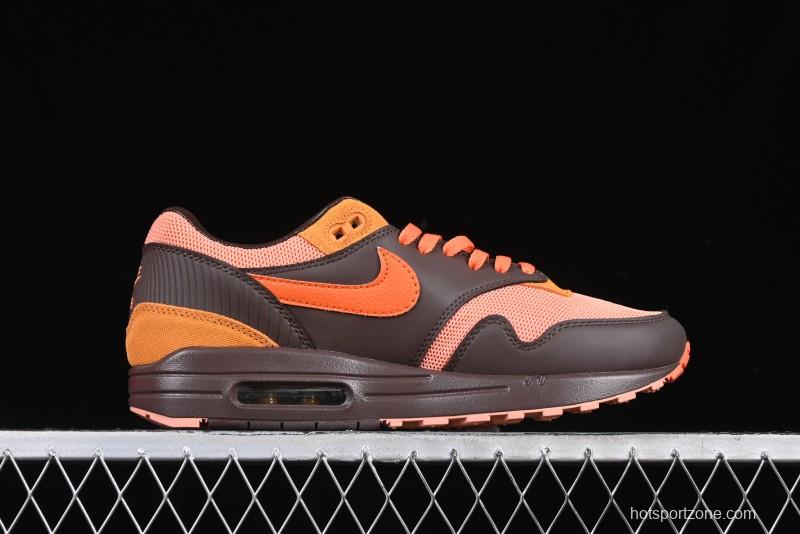Nike Air Max 1 Retro Running Shoes with Half-Sole Air Cushion - HF7346-200