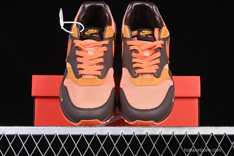 Nike Air Max 1 Retro Running Shoes with Half-Sole Air Cushion - HF7346-200