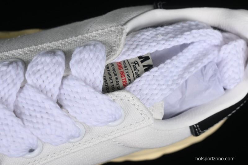 Wayne MMY Original Sole Leather Low Sneaker with Deconstructed Ice Cream Sole - W.E5