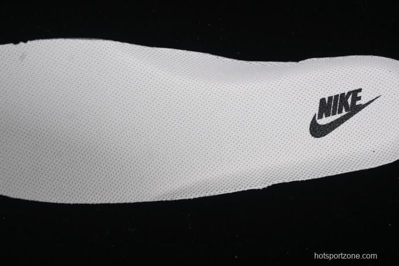 Nike Air Force 1 '07 Low Stussy Collaboration Black White Lace-Up Low-Top Casual Sneakers - SJ1198-108