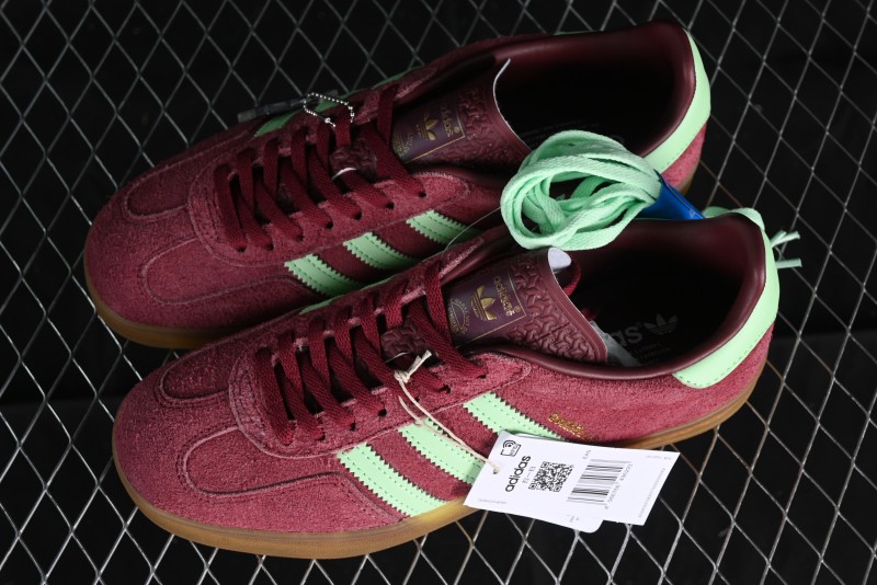 Adidas Originals Gazelle Indoor IH7487 Retro Casual Slip-Resistant Wear-Resistant Low-Top Skate Shoes