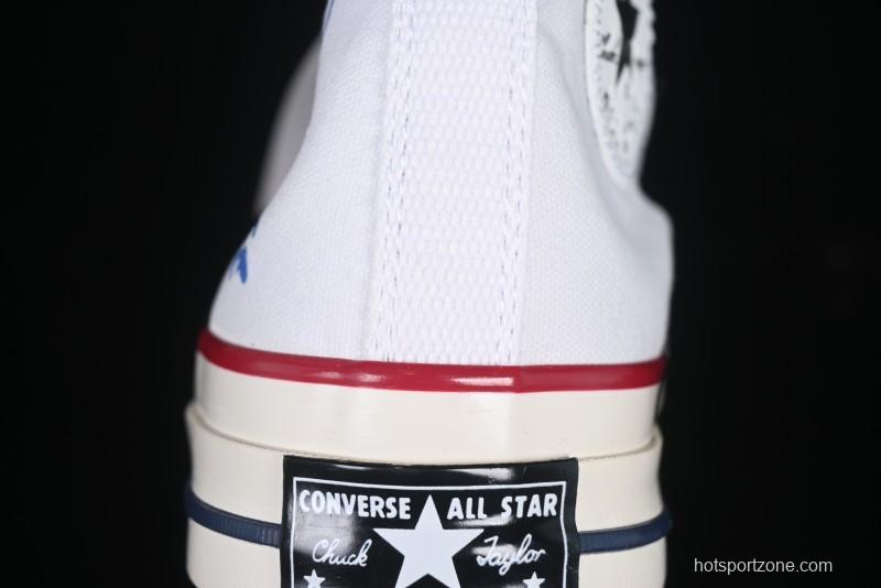Converse Chuck 1970s High Top Casual Canvas Sneakers with Classic Graffiti Limited Edition Three-Star Logo - 162056C
