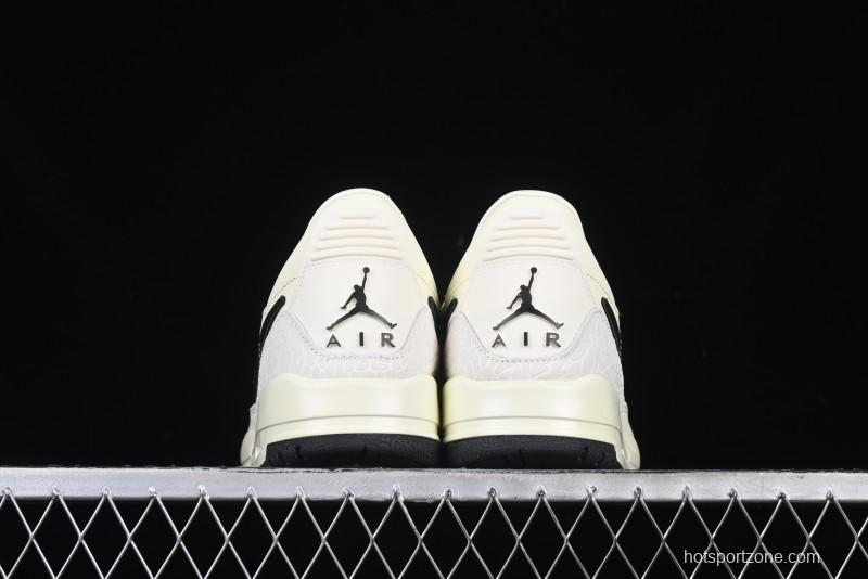 Nike Air Jordan Legacy AJ312 Low Top Sneakers with Velcro Strap and Triple Design - HV1807-101