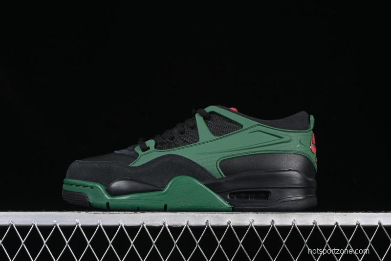 Nike Air Jordan 4 Remastered Sneakers with Textile Mesh Leather and Suede Upper - FQ7939-003