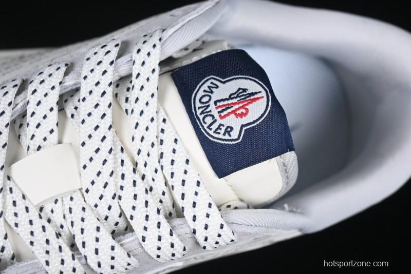 Nike Travis Scott x Fragment Design x Air Jordan 1 Low OG SP AJ1 Moncler Collaboration White Grey Low Top Casual Sneakers - AG3702-806