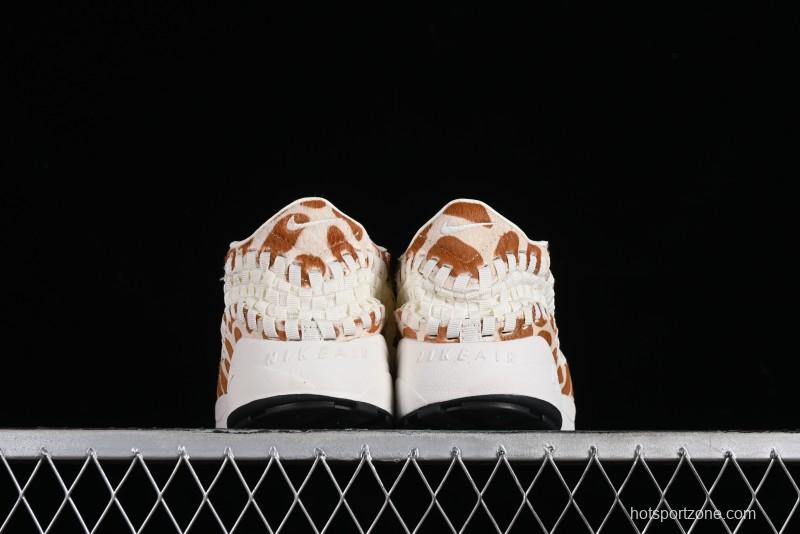 Nike Air Footscape Woven Asymmetrical Weave Slip-Resistant Low-Top Lifestyle Casual Shoes - FB1959-100