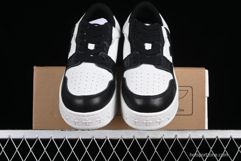 SMFK Comfortable Chunky Sole White Sneakers - T.D4