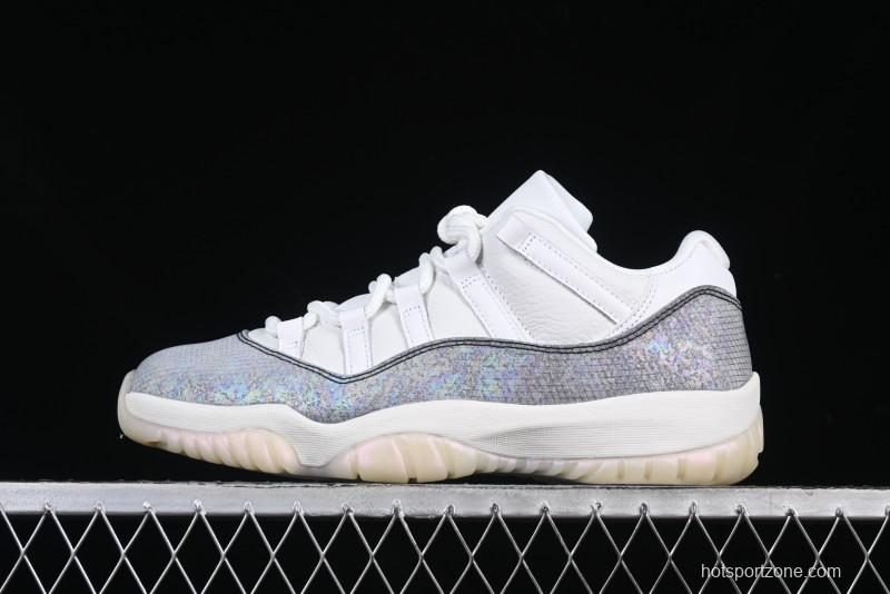 Nike Air Jordan 11 Low CNY Snake Year Limited Edition Tear-Away Basketball Shoes - HQ7000-001