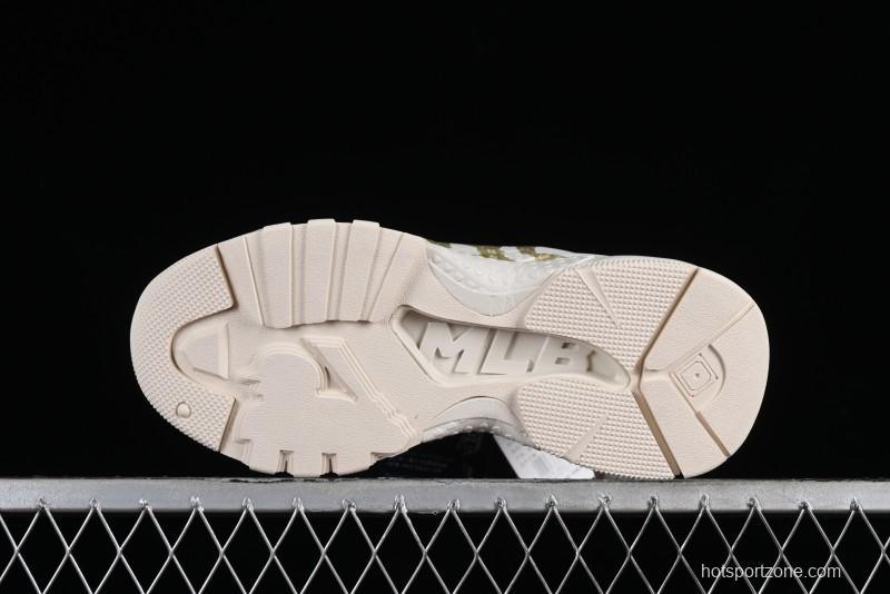 MLB Bigball Chunky Mono New York Yankees Height Increasing Thick Sole Casual Sneakers - 32SHCM01150I