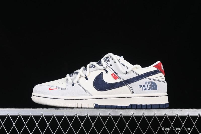 Nike SB Dunk Low The North Face x Supreme Anniversary Custom Low-Top Casual Sneakers - YX5066-232