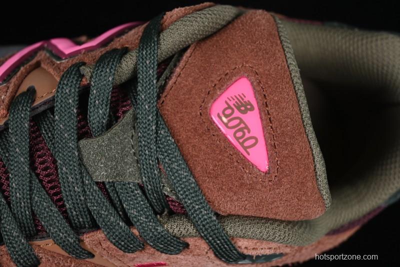 New Balance 9060 Retro Casual Running Shoes with ABZORB Cushioning Technology - U9060BUR