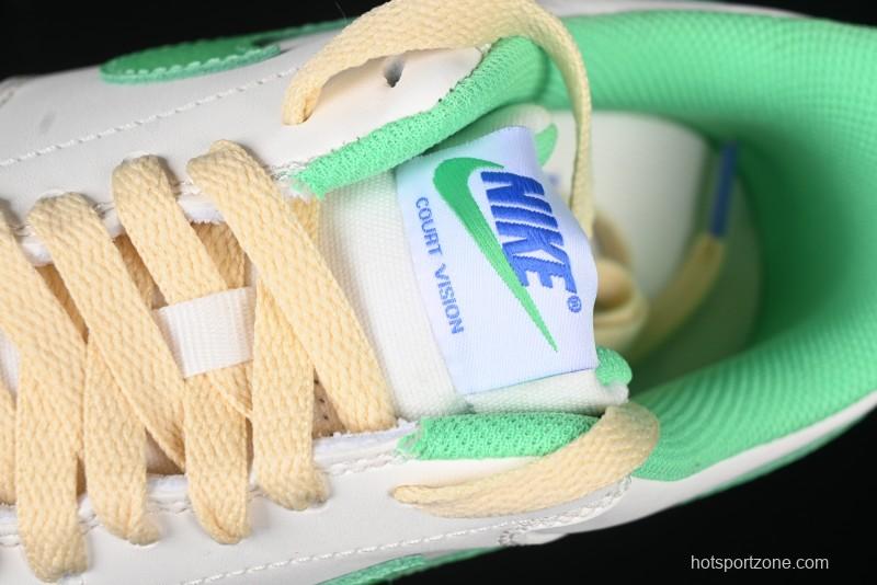 Nike Court Vision Low Lo Retro Casual Sneakers with Breathable Design - FJ5437-133