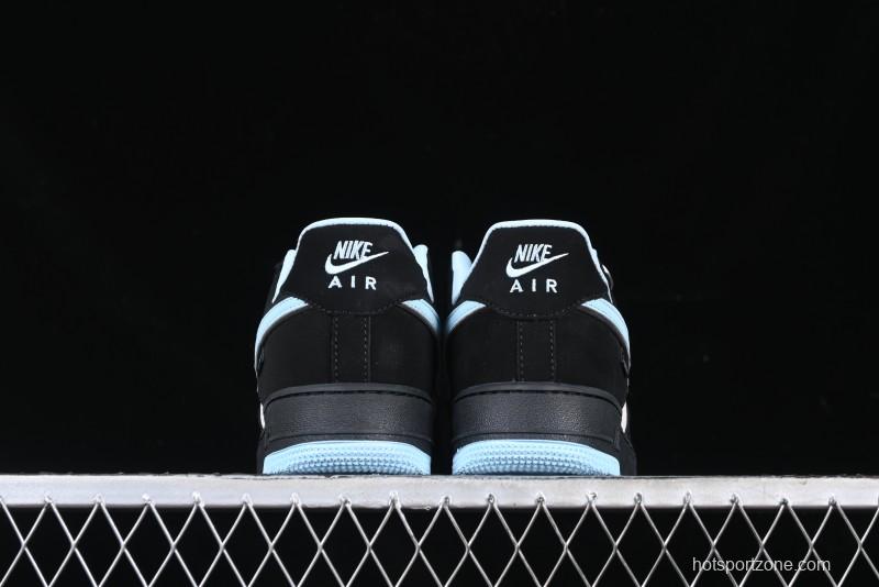 Nike Air Force 1 '07 Low Supreme Collaboration Tiffany Blue Low-Top Casual Sneakers - DF0188-025