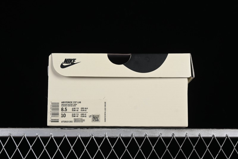 Nike Undefeated x Air Force 1'07 Low Military Green Hemp Rope Casual Sneakers - UT2023-202