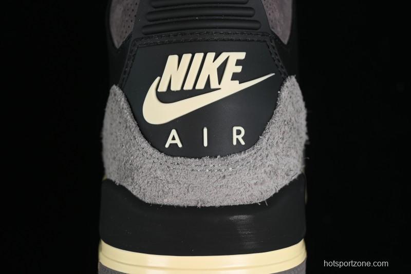 Nike A Ma Maniere x Air Jordan 3 Retro Black Sneakers - FZ4811-001