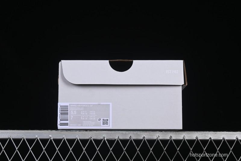 Nike Air Force 1 '07 Low Casual Sneakers with Full-Length Air Cushion - HV2511-100