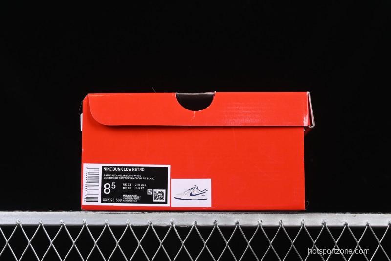 Nike SB Dunk Low Supreme Collaboration - Light Blue Mini Swoosh Anniversary Customized Low-Top Casual Skate Shoes - XX2025-568